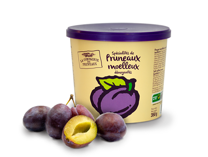 fruit moelleux pruneaux